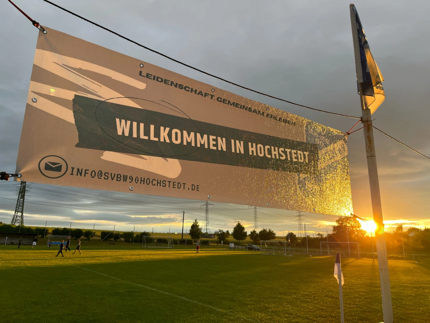 Fußballplatz von  SV Blau Weiß 90 Hochstedt e.V. 