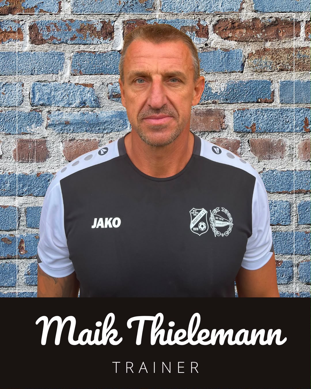 Maik Thielemann, Trainer der G-Jugend des SV Blau-Weiß 90 Hochstedt e.V.